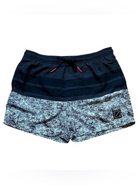 American Eagle Men's 5" Swim Trunks Black & White Large Beachwear Vacation